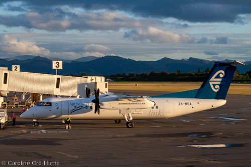 Air New Zealand Aircraft at Auckland International Airport