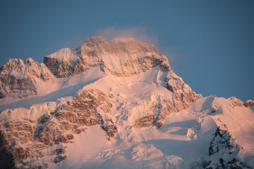 Mount Sefton, Aoraki Mt Cook National Park Taken from White Horse Campground