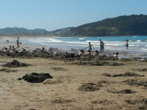Hot Water Beach New Zealand