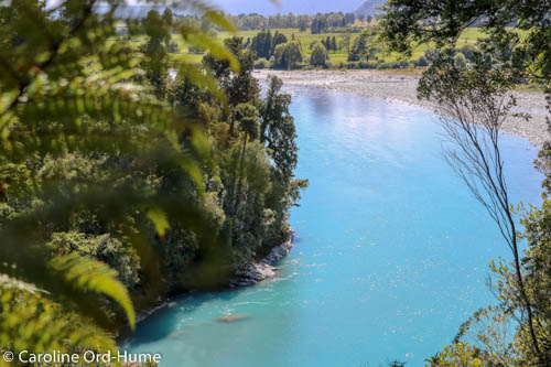 Hokitika Gorge Walk View of Kowhitirangi Farming Country, West Coast, New Zealand