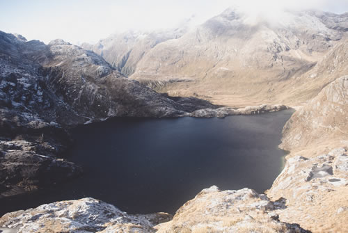 Lake Harris, Mount Aspiring National Park, New Zealand