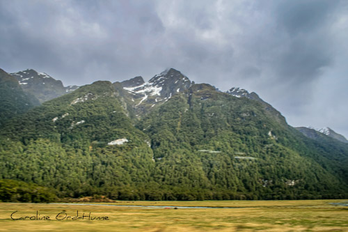 Te Anau to Milford Sound Drive along Milford Road, Fiordland, Southland New Zealand