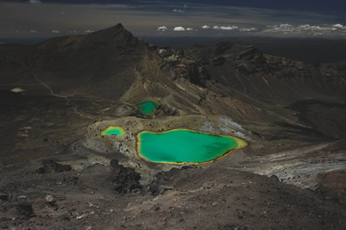 Tongariro Emerald Lakes Image by Luca Calderone Tongariro National Park New Zealand
