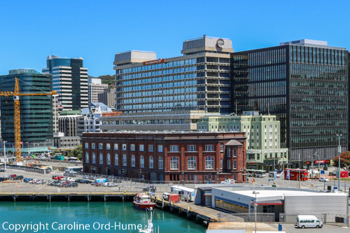 Harbour view of Wellington Wellington New Zealand City Harbour, Lady Elizabeth Lane, Waterloo Quay Buildings