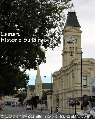 Oamaru Town Historic Buildings, Otago, New Zealand Oamaru Town Historic Buildings, Otago, New Zealand